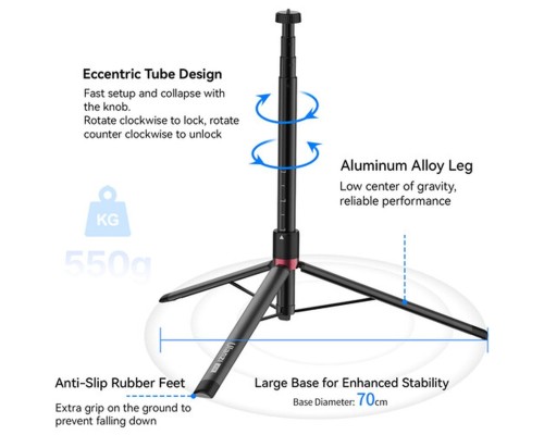 Штатив Ulanzi AT-01 Offset Tripod (T052 AT-01) (T052)