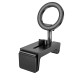 Тримач для телефона HOCO H62 Nimble ring magnetic travel stand Black (6942007639248)