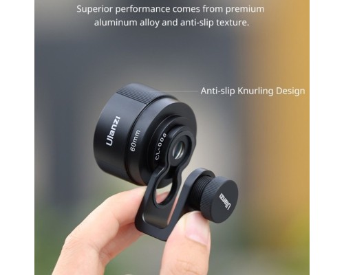 Об'єктив для телефону Ulanzi CL-005 16mm Wide-angle lens (F008 ) (F008) Об'єктив для телефону Ulanzi CL-005 16mm Wide-angle lens (F008 ) (F008)
