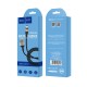 Кабель HOCO X26 Xpress charging data cable for Micro Black＆Gold (6957531080213)