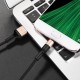 Кабель HOCO X26 Xpress charging data cable for Micro Black＆Gold (6957531080213)
