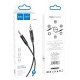 Аудiокабель HOCO UPA19 AUX audio cable (L=1M) Black (6931474759863)