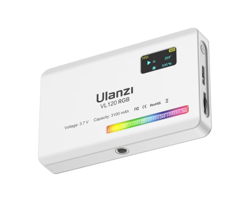 Відеосвітло Ulanzi Vijim light White (UV-2587 VL120RGB) (2587) Відеосвітло Ulanzi Vijim light White (UV-2587 VL120RGB) (2587)