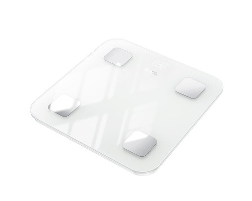 Ваги підлогові HOCO HI21 Smart body fat scale White (6942007624121)