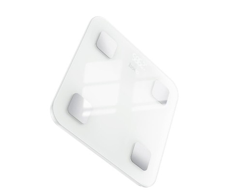 Ваги підлогові HOCO HI21 Smart body fat scale White (6942007624121)