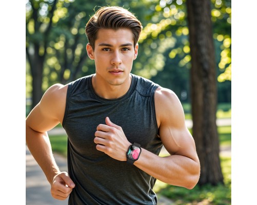 Смарт-годинник BOROFONE BD10 Smart sports watch (call version) Black (6941991117848) Смарт-годинник BOROFONE BD10 Smart sports watch (call version) Black (6941991117848)