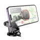 Автотримач для телефона BOROFONE BH125 Roman magnetic car holder (center console) Black and Red (6941991119552)