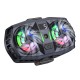 Кулер для мобільного телефона GM36 Mustango mobile phone dual cooler Black (6942007645058)