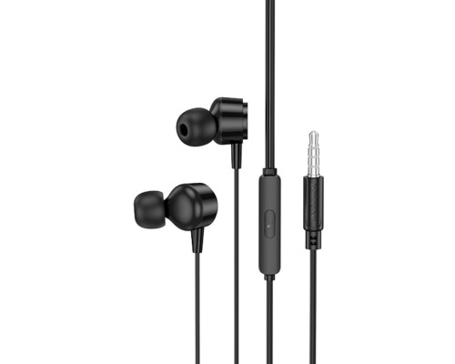Навушники BOROFONE BM94 Sonar universal earphones with microphone Black (6941991115820) Навушники BOROFONE BM94 Sonar universal earphones with microphone Black (6941991115820)