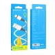 Кабель BOROFONE BX83 iP Famous silicone charging data cable White (6974443386363)