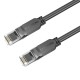 Мережевий кабель BOROFONE BUS01 Category 6 Gigabit network cable(L=5M) Black (6941991103957)