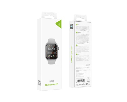 Смарт-годинник BOROFONE BD10 Smart sports watch (call version) Silver (6941991117855) Смарт-годинник BOROFONE BD10 Smart sports watch (call version) Silver (6941991117855)