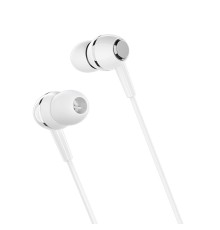 Навушники BOROFONE BM36 Acura Universal earphones with mic White (6931474709707)