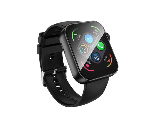 Смарт-годинник BOROFONE BD13 Smart sports watch (call version) Black (6941991120633) Смарт-годинник BOROFONE BD13 Smart sports watch (call version) Black (6941991120633)