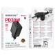 Мережевий зарядний пристрій BOROFONE BA98A Ilustre PD30W (2C1A) charger with digital display (EU) Black (6941991120510)