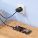 Мережевий зарядний пристрій BOROFONE BA98A Ilustre PD30W (2C1A) charger with digital display (EU) Black (6941991120510)