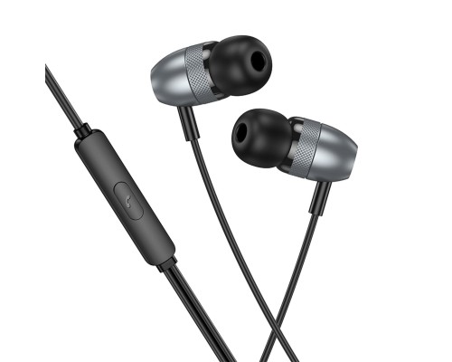 Навушники BOROFONE BM95 Excepcional universal earphones with microphone Black (6941991115868)