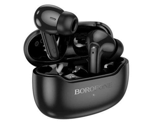 Бездротові навушники BOROFONE FQ1 Shine wireless BT headset Black (6941991113284) Бездротові навушники BOROFONE FQ1 Shine wireless BT headset Black (6941991113284)