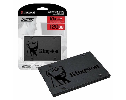 Накопичувач SSD Kingston SSDNow A400 120GB 2.5" SATAIII 3D NAND (SA400S37/120G) Накопичувач SSD Kingston SSDNow A400 120GB 2.5" SATAIII 3D NAND (SA400S37/120G)