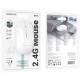 Маніпулятор миша BOROFONE BG14 Planet 2.4G business wireless mouse White (6941991113383)