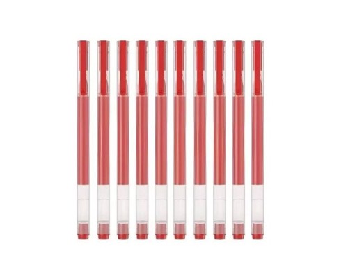 Набір ручок Xiaomi High-capacity Gel Pen (10-Pack) (Red) (BHR8863GL)