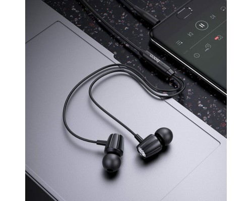 Навушники HOCO M88 Graceful universal earphones with mic Black (6931474754714) Навушники HOCO M88 Graceful universal earphones with mic Black (6931474754714)