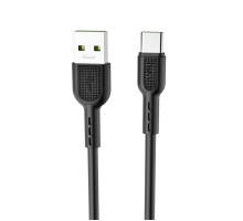 Кабель HOCO X33 Type-C 5A Surge charging data cable Black (6931474706119)