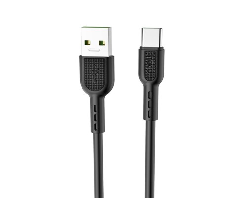 Кабель HOCO X33 Type-C 5A Surge charging data cable Black (6931474706119) Кабель HOCO X33 Type-C 5A Surge charging data cable Black (6931474706119)