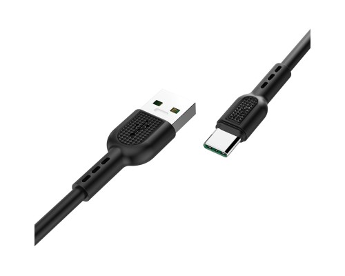 Кабель HOCO X33 Type-C 5A Surge charging data cable Black (6931474706119) Кабель HOCO X33 Type-C 5A Surge charging data cable Black (6931474706119)