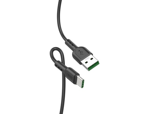 Кабель HOCO X33 Type-C 5A Surge charging data cable Black (6931474706119) Кабель HOCO X33 Type-C 5A Surge charging data cable Black (6931474706119)