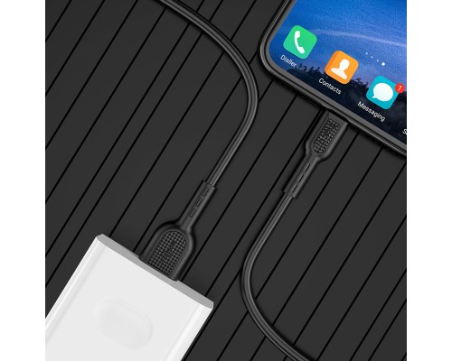 Кабель HOCO X33 Type-C 5A Surge charging data cable Black (6931474706119) Кабель HOCO X33 Type-C 5A Surge charging data cable Black (6931474706119)