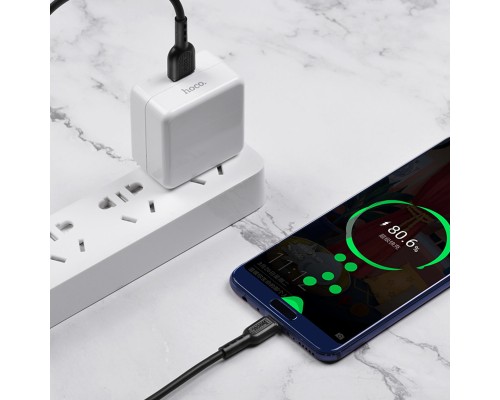Кабель HOCO X33 Type-C 5A Surge charging data cable Black (6931474706119) Кабель HOCO X33 Type-C 5A Surge charging data cable Black (6931474706119)