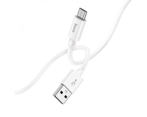 Кабель HOCO X87 Magic silicone charging data cable for Micro White (6931474783226) Кабель HOCO X87 Magic silicone charging data cable for Micro White (6931474783226)