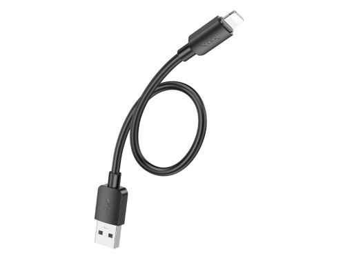 Кабель HOCO X96 Hyper charging data cable iP (L=0.25M) Black (6942007609388) Кабель HOCO X96 Hyper charging data cable iP (L=0.25M) Black (6942007609388)