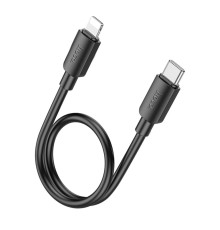 Кабель HOCO X96 Hyper PD charging data cable iP (L=0.25M) Black (6942007609364)