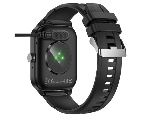 Зарядний пристрій для смарт-годинників Y26/Y27 Smart sports watch charging cable Black (6942007645454) Зарядний пристрій для смарт-годинників Y26/Y27 Smart sports watch charging cable Black (6942007645454)