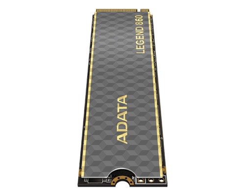 Накопичувач SSD M.2 ADATA LEGEND 860 500 GB 2280 PCIe Gen 4x4 3D NAND Read/Write: 5000/3000 MB/sec (SLEG-860-500GCS)