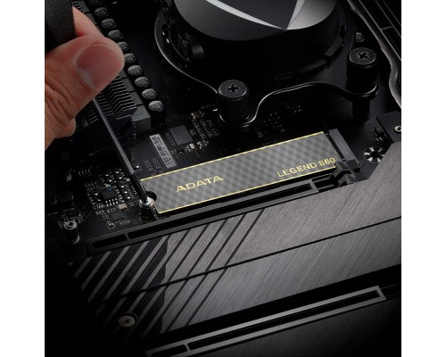 Накопичувач SSD M.2 ADATA LEGEND 860 500 GB 2280 PCIe Gen 4x4 3D NAND Read/Write: 5000/3000 MB/sec (SLEG-860-500GCS)