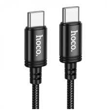 Кабель HOCO X91 Radiance 60W charging data cable for Type-C to Type-C(L=3M) Black (6931474788733)