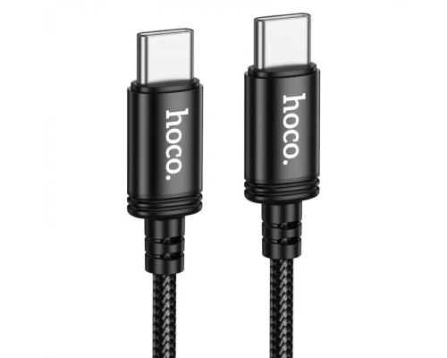 Кабель HOCO X91 Radiance 60W charging data cable for Type-C to Type-C(L=3M) Black (6931474788733) Кабель HOCO X91 Radiance 60W charging data cable for Type-C to Type-C(L=3M) Black (6931474788733)
