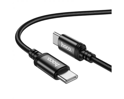 Кабель HOCO X91 Radiance 60W charging data cable for Type-C to Type-C(L=3M) Black (6931474788733) Кабель HOCO X91 Radiance 60W charging data cable for Type-C to Type-C(L=3M) Black (6931474788733)