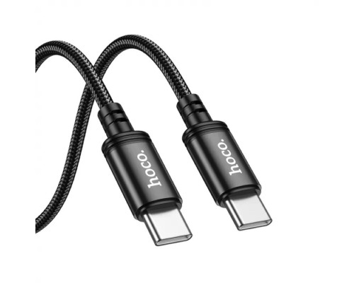 Кабель HOCO X91 Radiance 60W charging data cable for Type-C to Type-C(L=3M) Black (6931474788733) Кабель HOCO X91 Radiance 60W charging data cable for Type-C to Type-C(L=3M) Black (6931474788733)