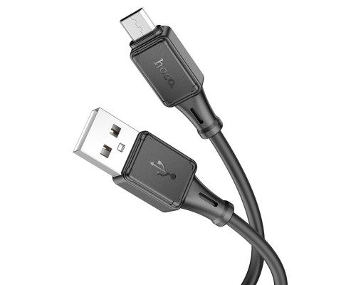Кабель HOCO X101 Assistant silicone charging data cable Micro Black (6942007604055) Кабель HOCO X101 Assistant silicone charging data cable Micro Black (6942007604055)