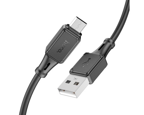 Кабель HOCO X101 Assistant silicone charging data cable Micro Black (6942007604055) Кабель HOCO X101 Assistant silicone charging data cable Micro Black (6942007604055)