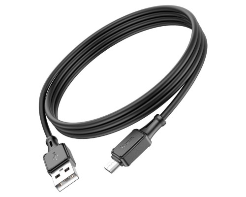 Кабель HOCO X101 Assistant silicone charging data cable Micro Black (6942007604055) Кабель HOCO X101 Assistant silicone charging data cable Micro Black (6942007604055)