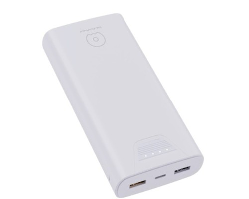 Зовнішній акумулятор WUW Y144 20000mAh White (Y144W) Зовнішній акумулятор WUW Y144 20000mAh White (Y144W)