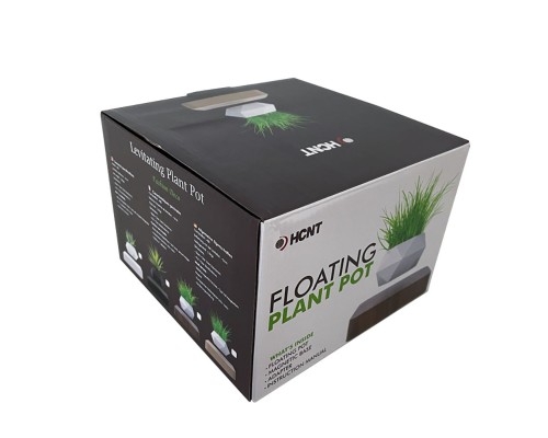 Магнітний левітаційний горщик для рослин HCNT Magnetic Levitating Pot M10-GW4 Black (SIM10-GW4) Магнітний левітаційний горщик для рослин HCNT Magnetic Levitating Pot M10-GW4 Black (SIM10-GW4)