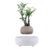 Магнітний левітаційний горщик для рослин HCNT Magnetic Levitating Pot M5B-PW-T White (M005B-PW-T)