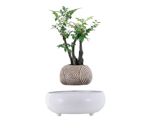 Магнітний левітаційний горщик для рослин HCNT Magnetic Levitating Pot M5B-PW-T White (M005B-PW-T) Магнітний левітаційний горщик для рослин HCNT Magnetic Levitating Pot M5B-PW-T White (M005B-PW-T)