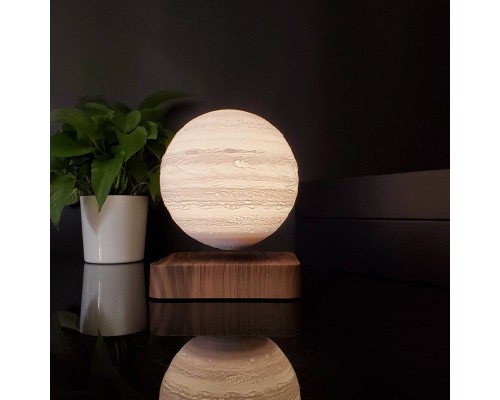 Магнітна левітаційна лампа HCNT Levitating Lamp Jupiter Light Wood Grain (SIM10-GW5-J) Магнітна левітаційна лампа HCNT Levitating Lamp Jupiter Light Wood Grain (SIM10-GW5-J)